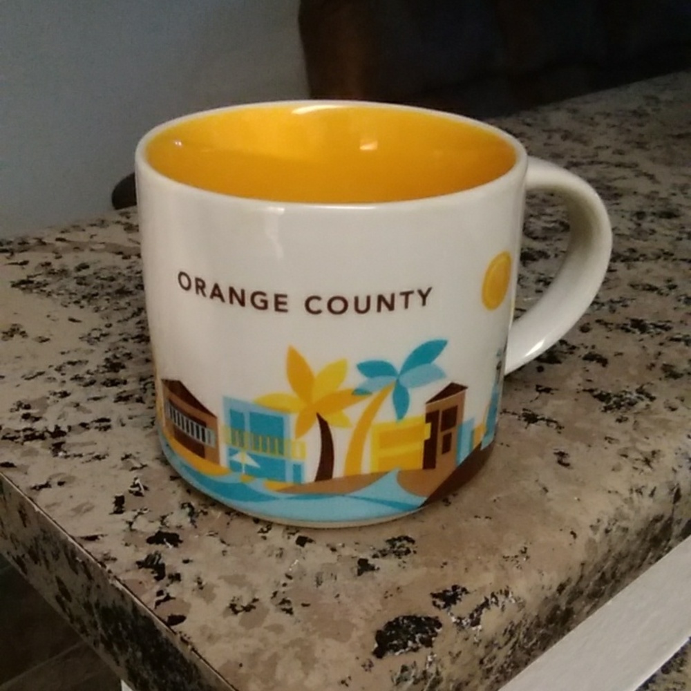 Starbucks Orange County CA Coffee Mug